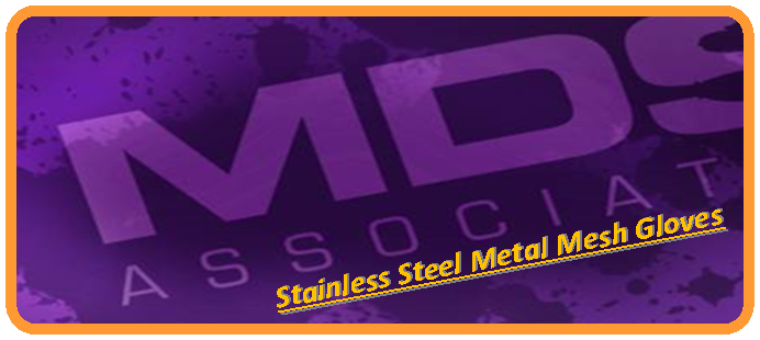 MDS Wholesale Stainless Steel Metal Mesh Industrial Work Gloves